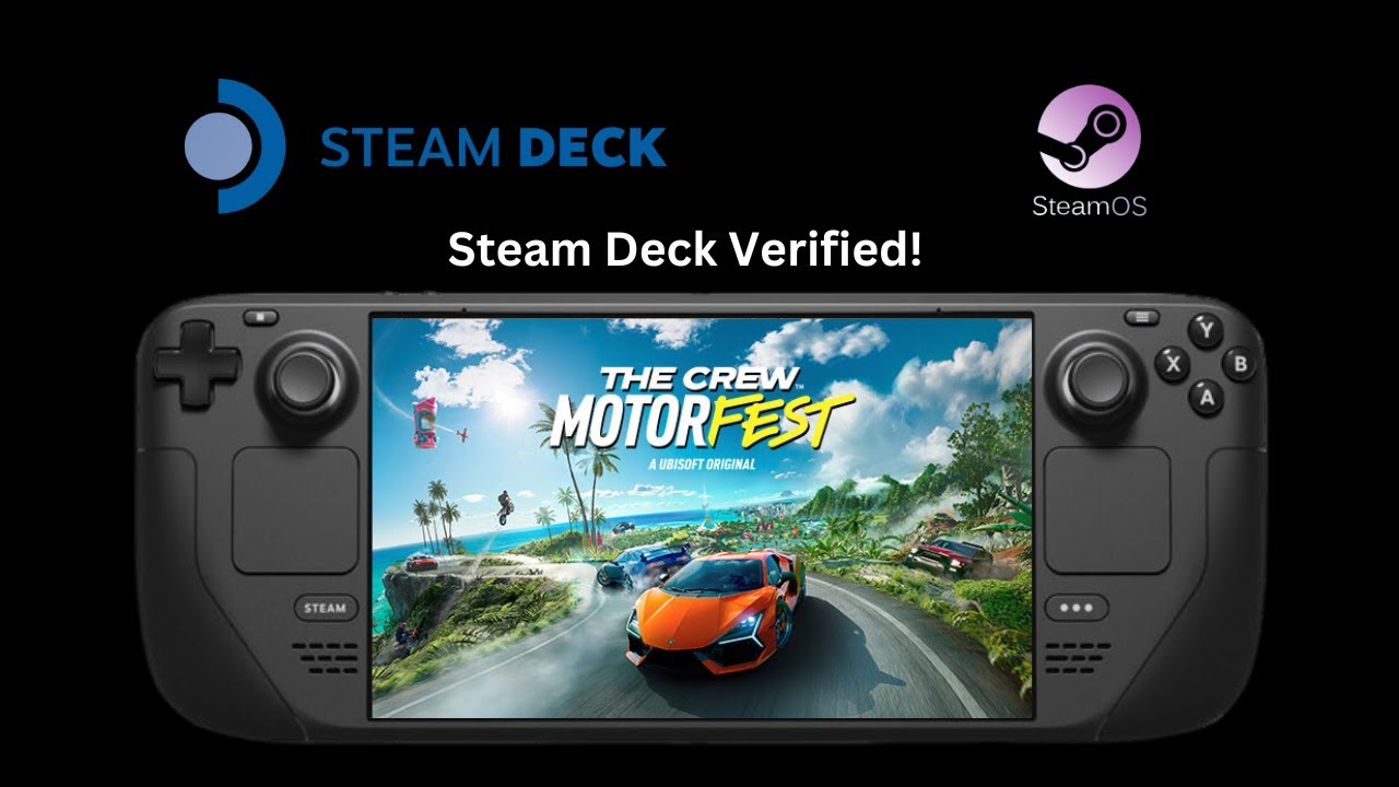 The Crew Motorfest - Steam Deck Gameplay | Verified Update!