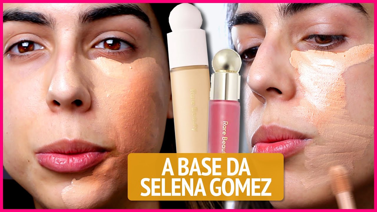 RARE BEAUTY NO BRASIL!!! Testando A BASE POLÊMICA da Selena Gomez - Adam Mitch