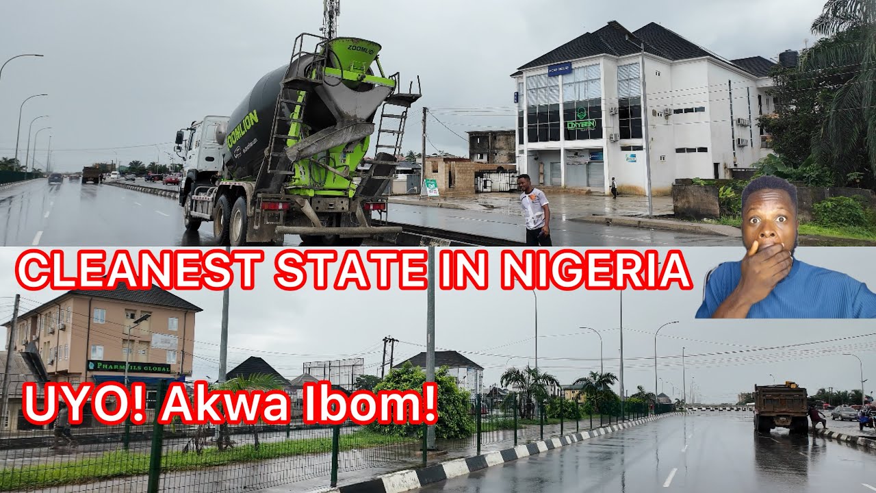 AKWA IBOM,THE CLEANEST STATE IN NIGERIA !! || GHANA PEOPLE GO THINK SAY NA LONDON 😂😂! #akwaibom #4k
