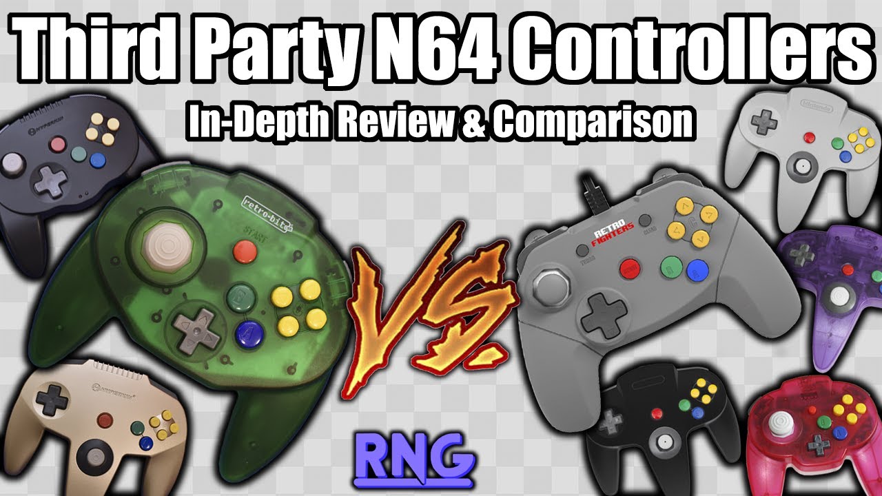 Tribute 64 In-Depth Review And Comparison : Hyperkin Admiral, Captain, Brawler 64 & More 3rd Party