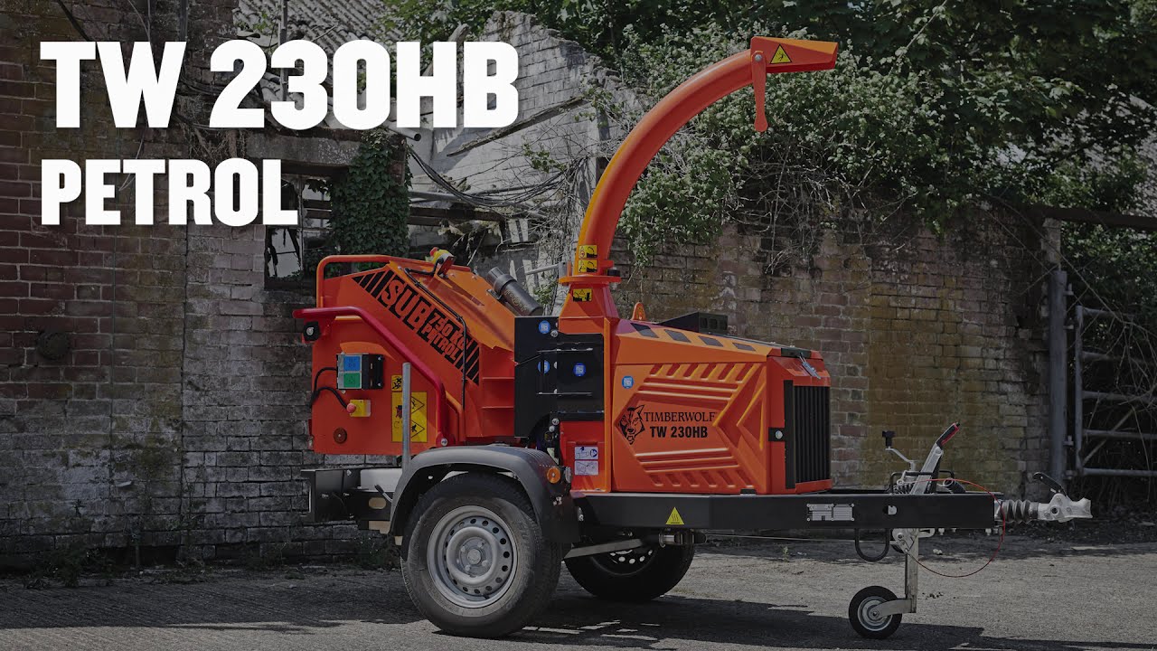 Timberwolf TW 230HB Petrol Sub 750kg Wood Chipper