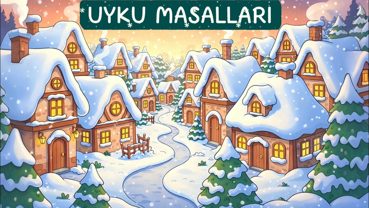 🌙 Kış Gecesine Fısıldanan Masallar | Uyurken Dinle | Uzun Uyku Masalı