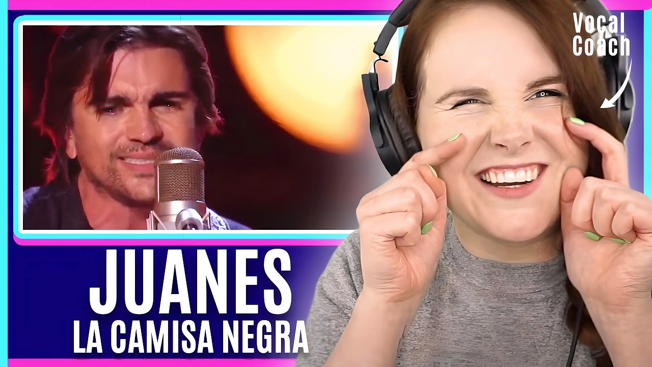 Реакция преподавателя вокала на колумбийскую музыку! Juanes - La Camisa Negra