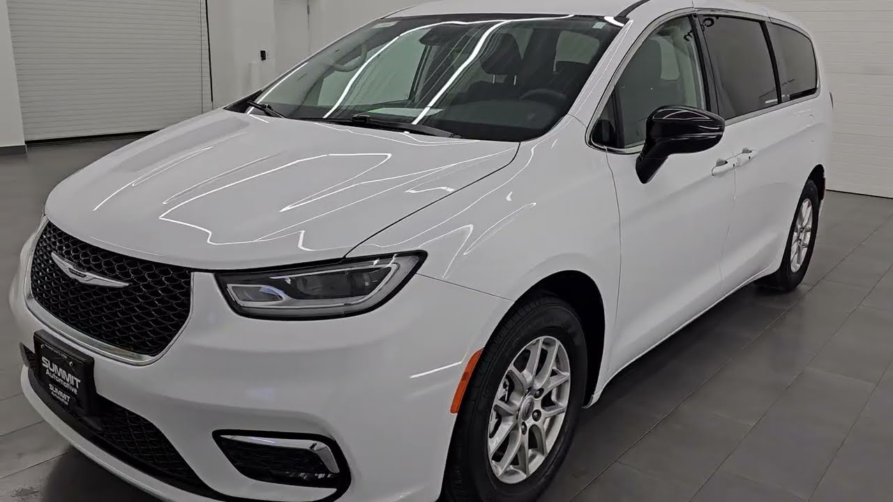 2024 CHRYSLER PACIFICA TOURING L BRIGHT WHITE 4K WALKAROUND 16188Z