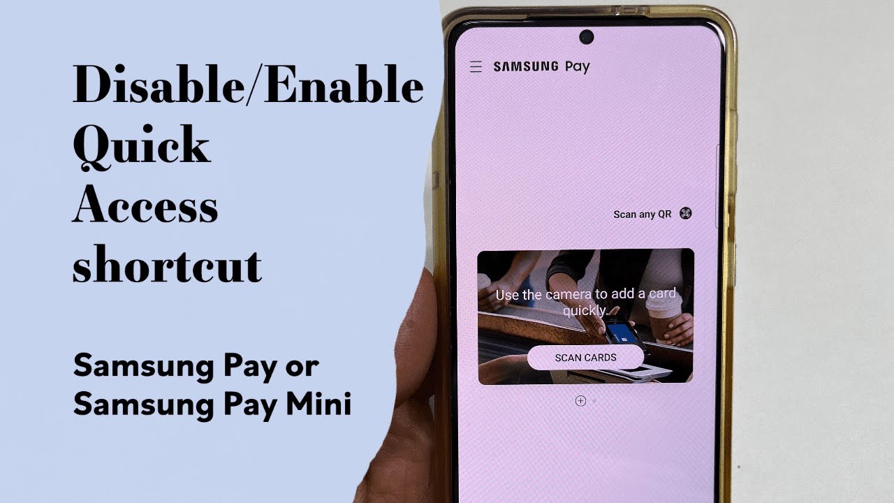 How to disable Samsung Pay or Samsung Pay mini Swipe Up  shortcut from Home Screen and Lock Screen
