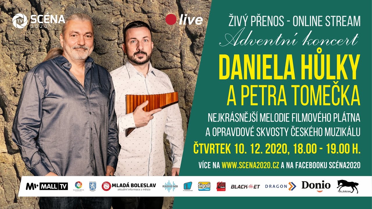Koncert DANIELA HŮLKY a PETRA TOMEČKA