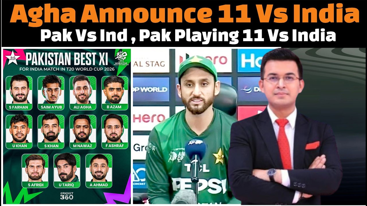 PAKISTAN VS INDIA / Pakistan Vs India Match / Pakistan Playing 11 Vs India .