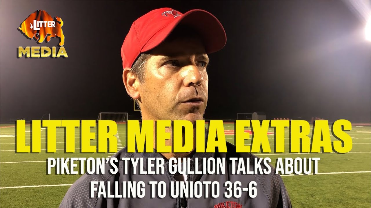 Litter Media Extras: Piketon's Tyler Gullion after his Redstreaks fell to Unioto