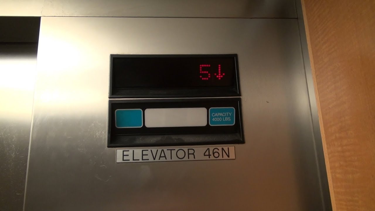 Scenic Thyssenkrupp (ThyssenDover?)  Elevators @ Barnes Hospital North Garage