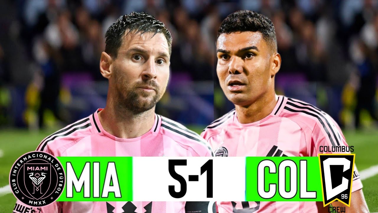 Inter Miami vs Columbus | 5-1 | Extended Highlights & Goals | 2026