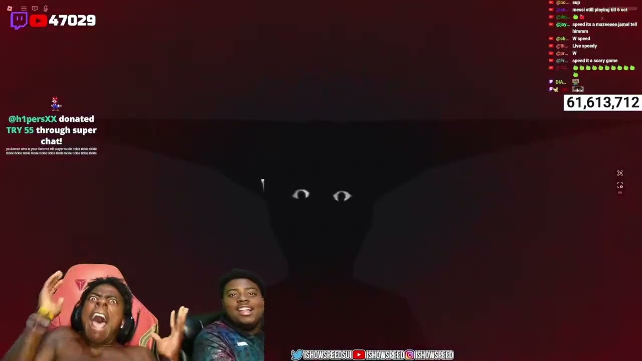 iShowSpeed Plays The SCARIEST Roblox Game 😱