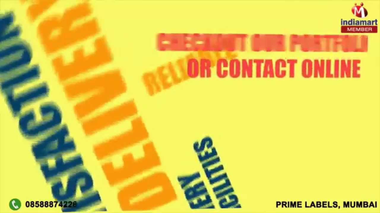 Printed, Woven & Heat Transfer Labels by Prime Labels, Mumbai