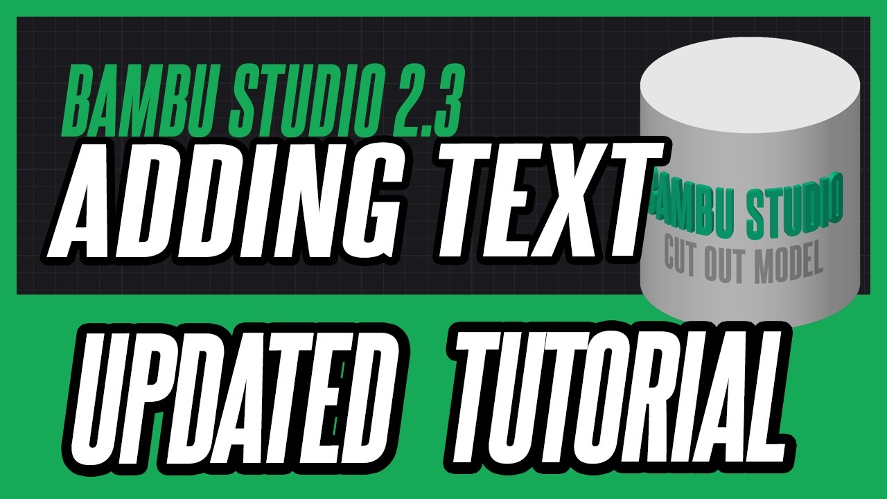 СЕКРЕТ безупречного 3D-текста в Bambu Studio 2.3