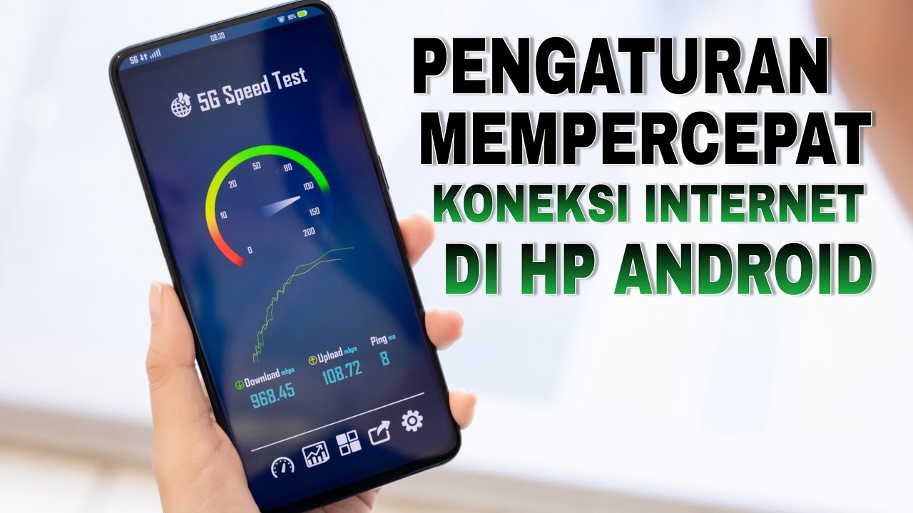 Cara Mempercepat Koneksi Internet Di Hp Android | Jaringan Internet Jadi Melesat