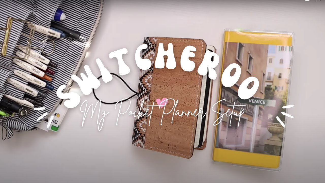 Pocket Planner Setup | Switching Planners | Moleskine Planner | Hobonichi Planner