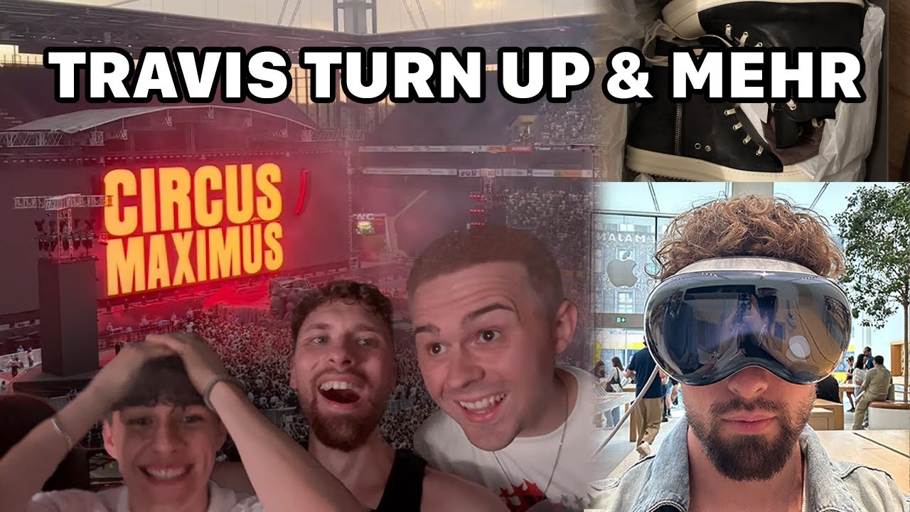 Travis Scott Tour, Apple Vision Pro, KaDeWe Sale LPU, Neuer Song mit feat, Show Some Luv Vlog 2