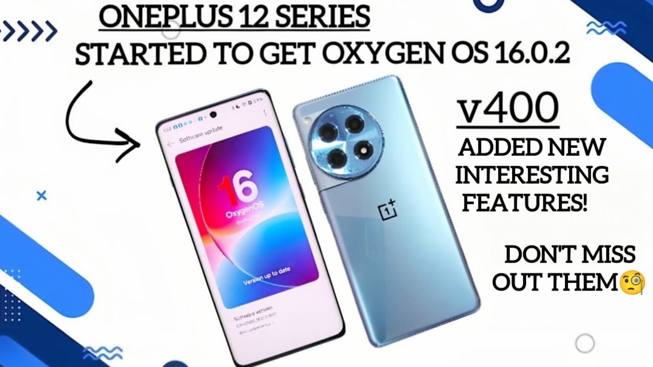 Oxygen OS 16.0.2: стабильное обновление, новые функции для OnePlus 12r и 12