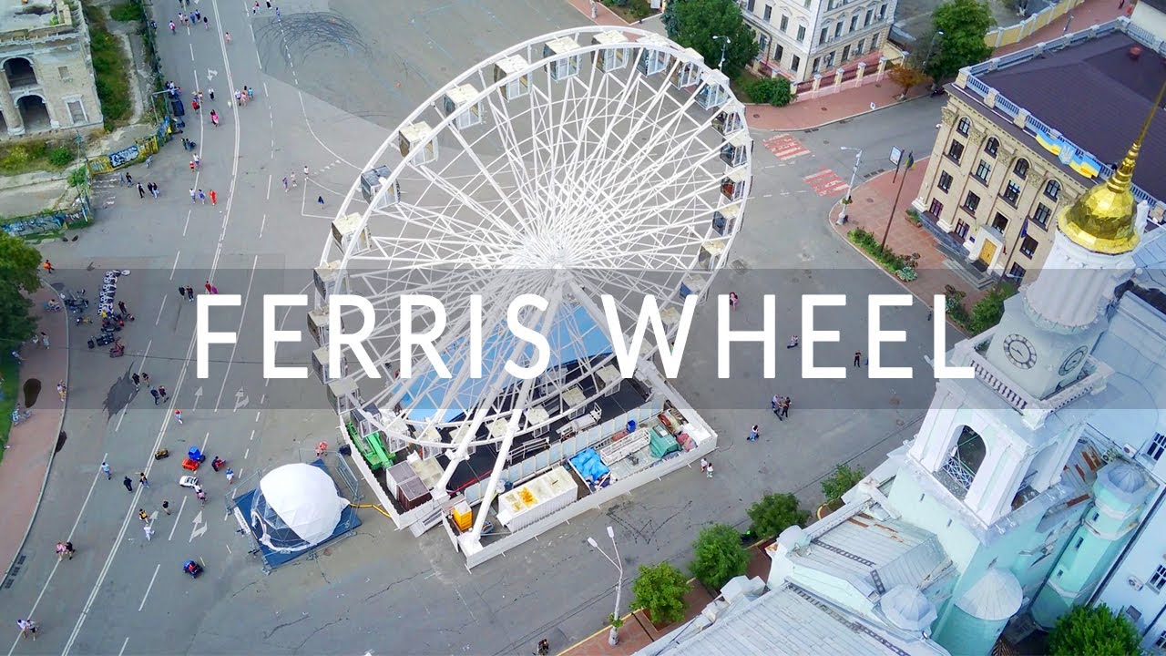 Ferris Wheel | 4K Drone Footage | Fimi X8 Mini