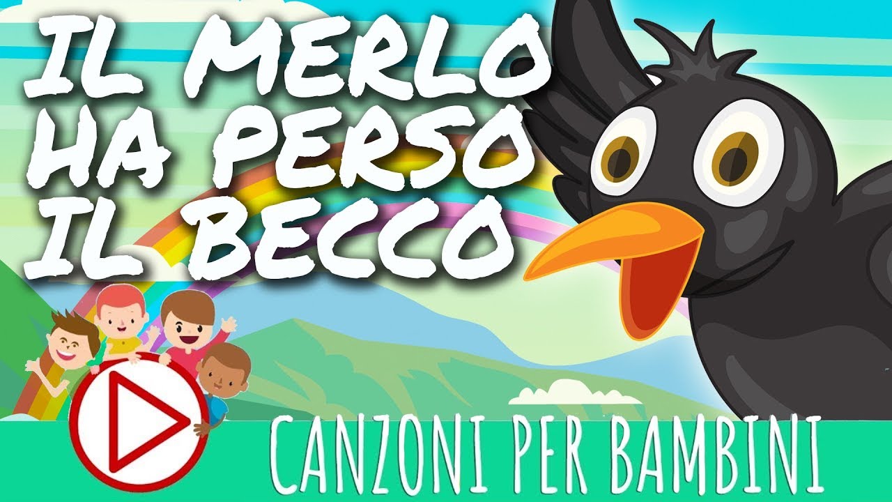 IL MERLO HA PERSO IL BECCO 🔍 - Canzoni per Bambini 🎈