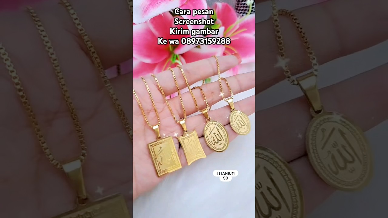 Kalung titanium terbaru #kalung #kalungtitanium