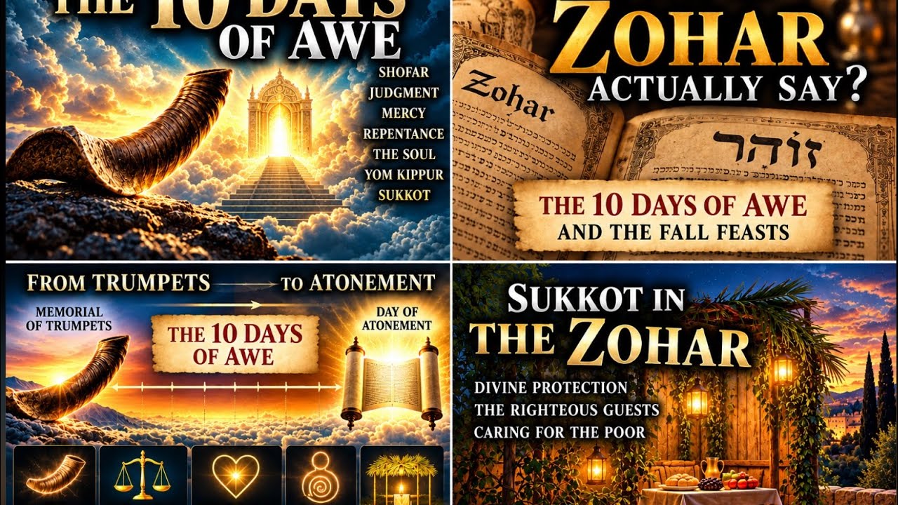 The 10 Days of Awe: What the Zohar REALLY Says About the Shofar & Atonement Memorial of Trumpets