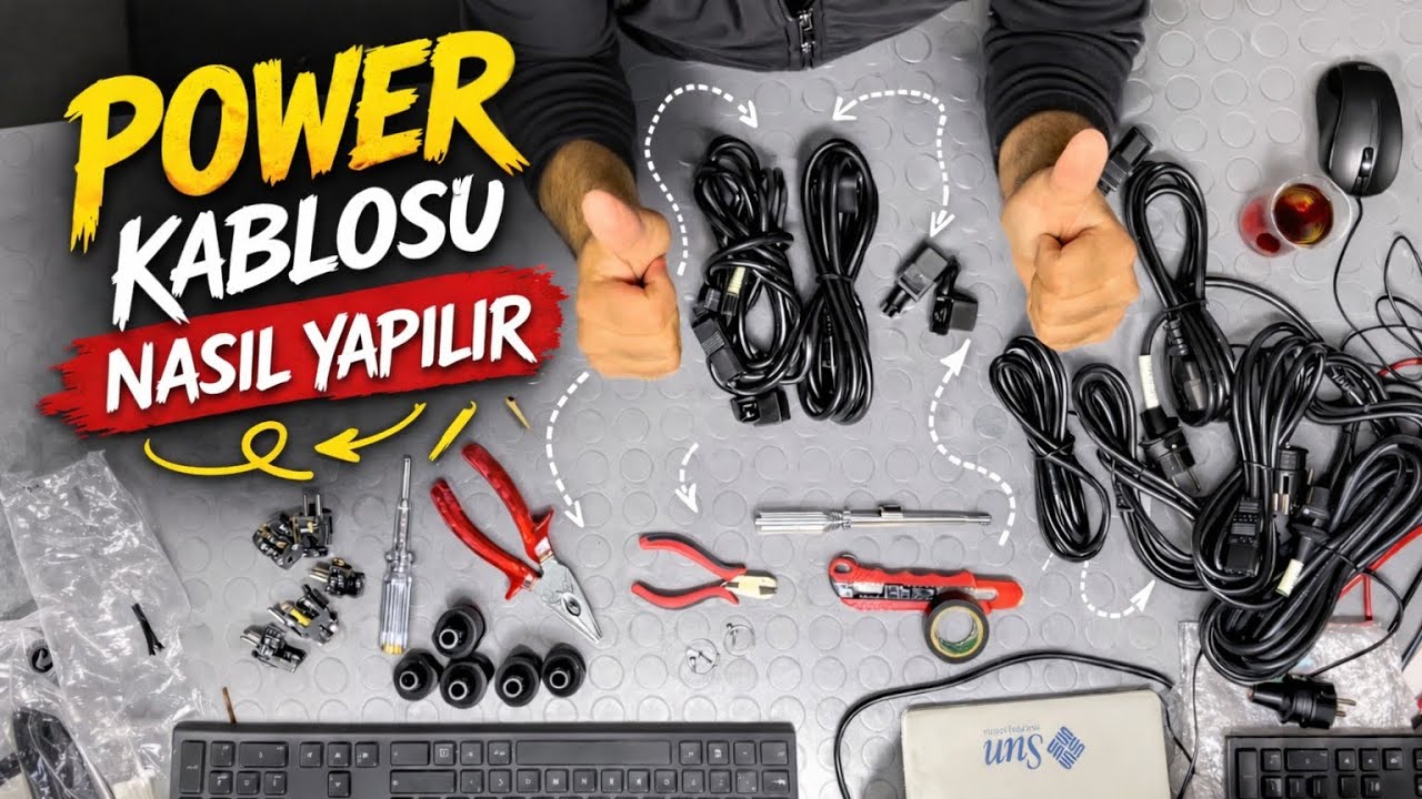POWER KABLOSU YAPIMI / Pratik ve Sağlam