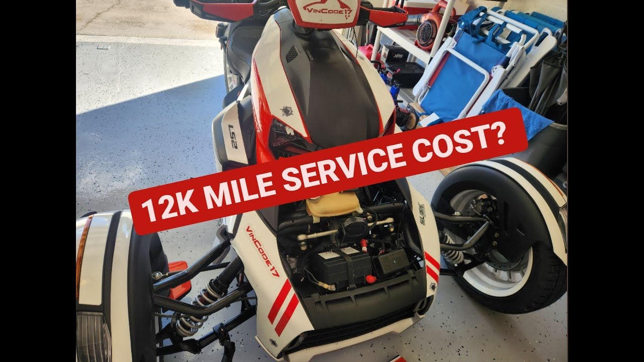 How much does it cost for Canam Ryker MAINTENANCE #vincode17