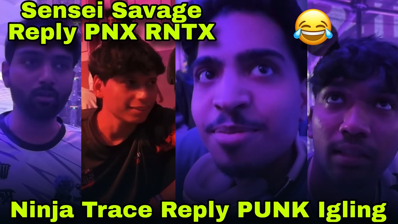 Sensei Savage on RNTX & PNX😂 NinjaJOD Tracegod Reply Punk Igling📈 RNTX Pain BGIS Lan🔥