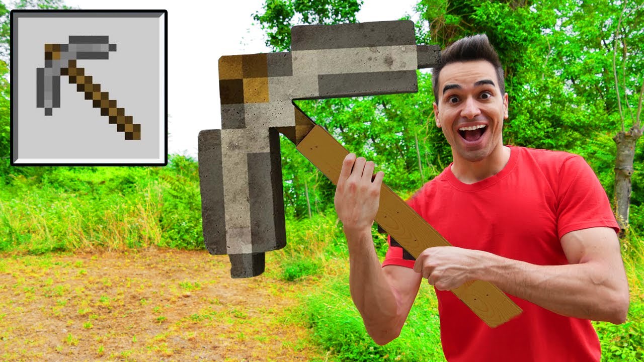 USO GLI OGGETTI DI MINECRAFT NELLA VITA REALE
