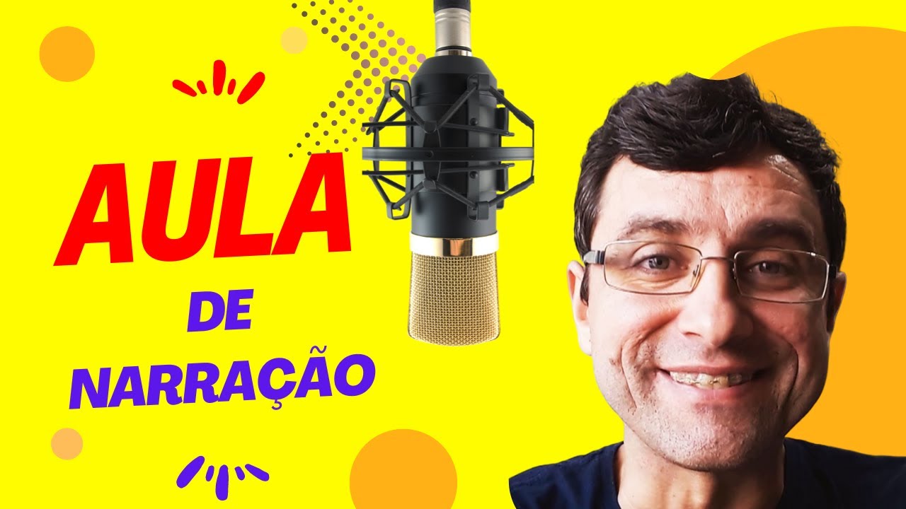 😲  Mais uma aula de narração de vídeo para o seu canal no youtube!!!