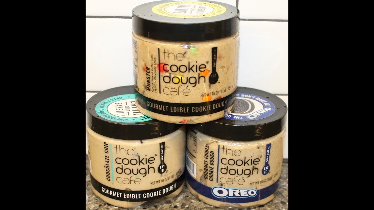 The Cookie Dough Café Edible Cookie Dough: Chocolate Chip, Oreo & Monster Review