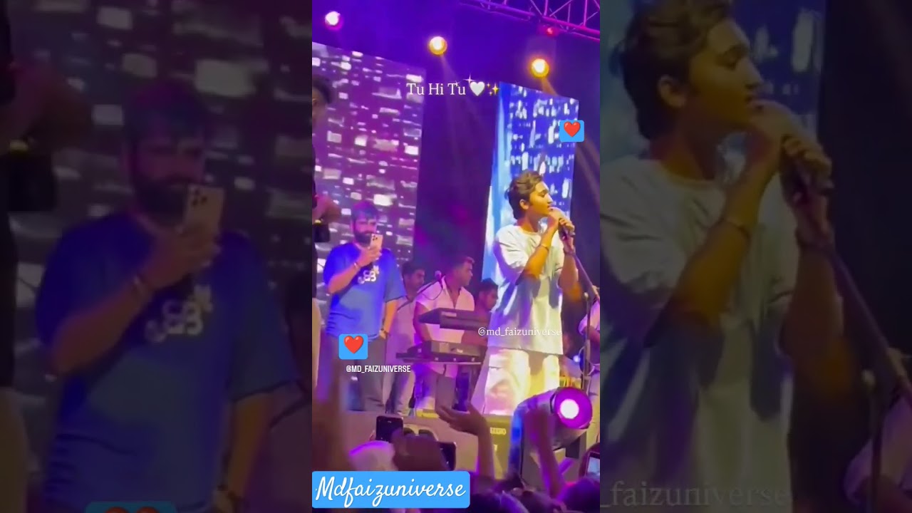 " Mohammad Faiz Live Concert: Tu Hi Tu Song" 