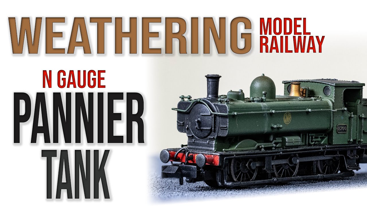 N Gauge Pannier Tank Loco | Weathering Model Railway