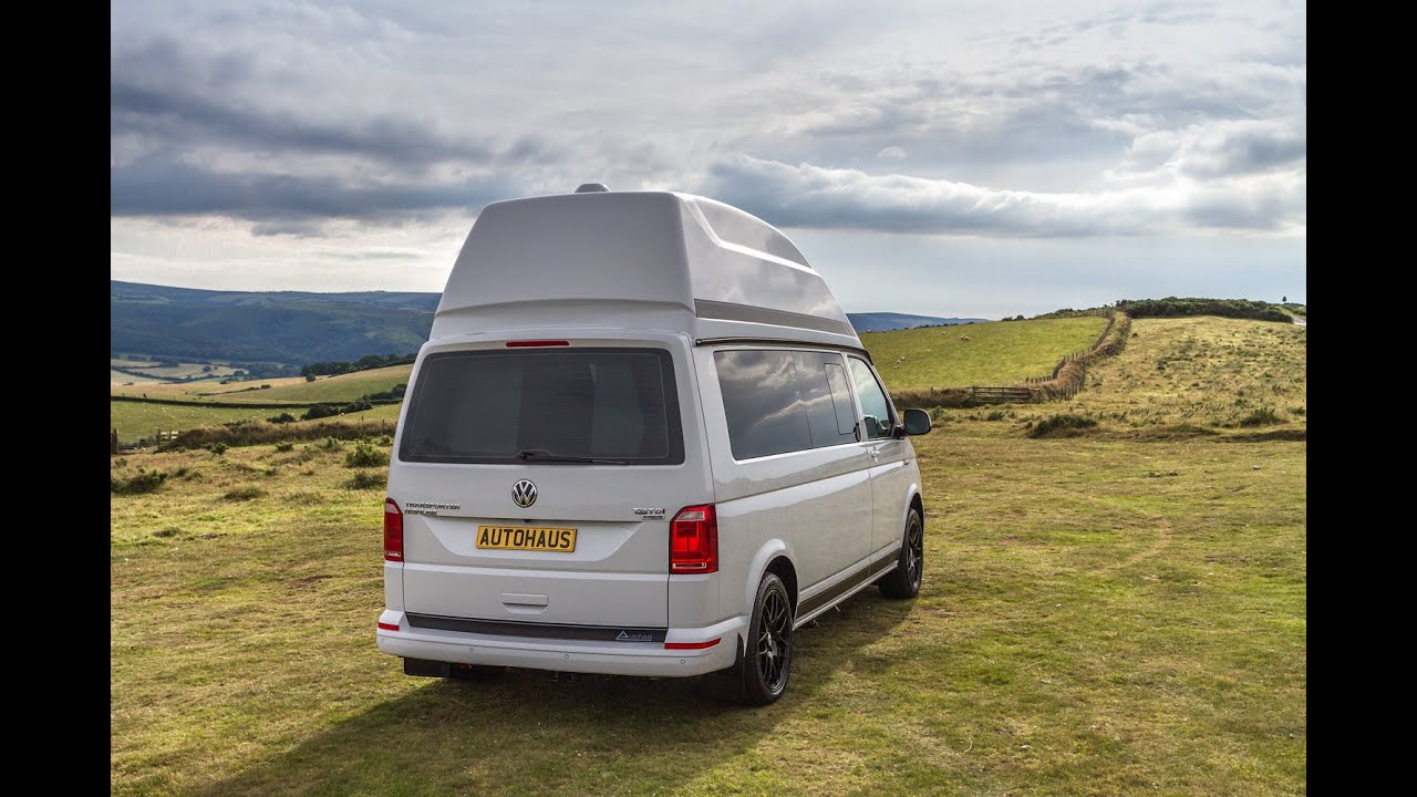 VW T6 Campervan - Candy White & Black Leather - Autohaus 'Camelot Grandi'