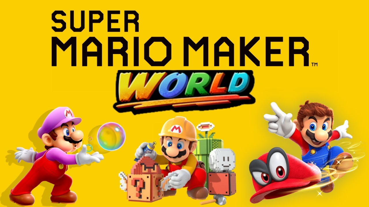 マリオカートワールドをパクりすぎたマリオメーカー新作！？ｗ 【Mario Maker WORLD】