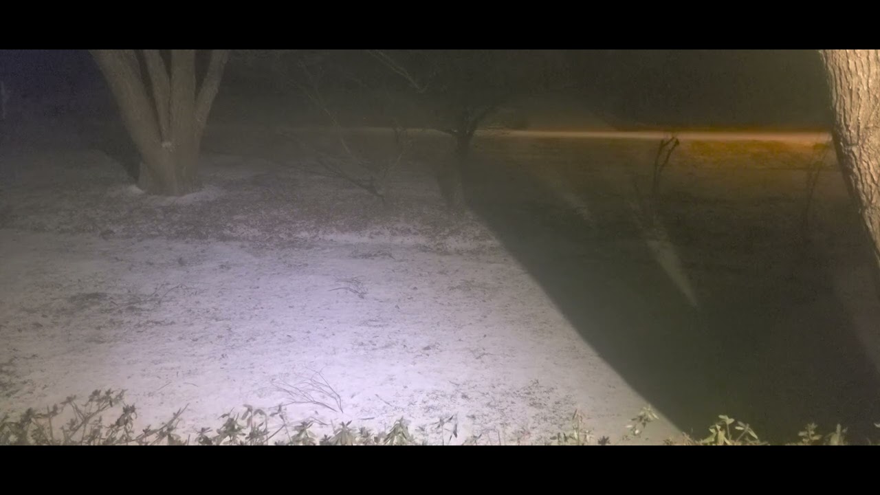 Two hours of snow