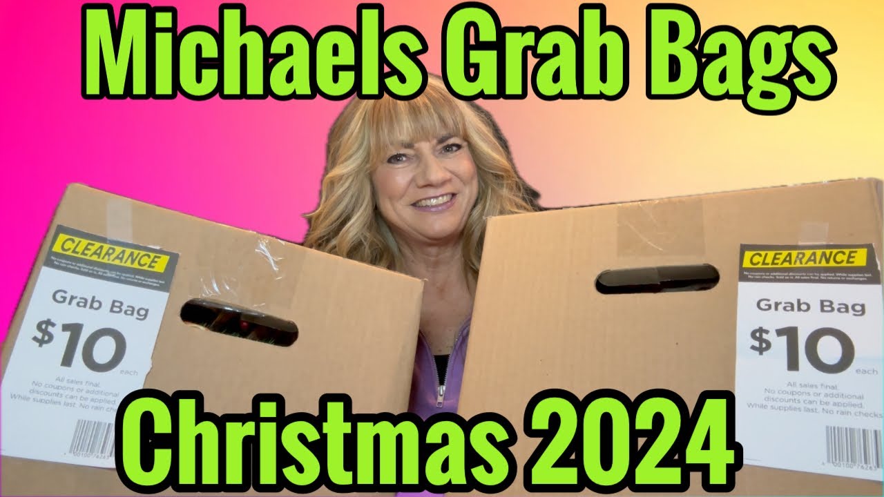 MICHAELS Grab Bags / Boxes Christmas 2024 Were They Worth $10 Each 🤷🏻‍♀️
