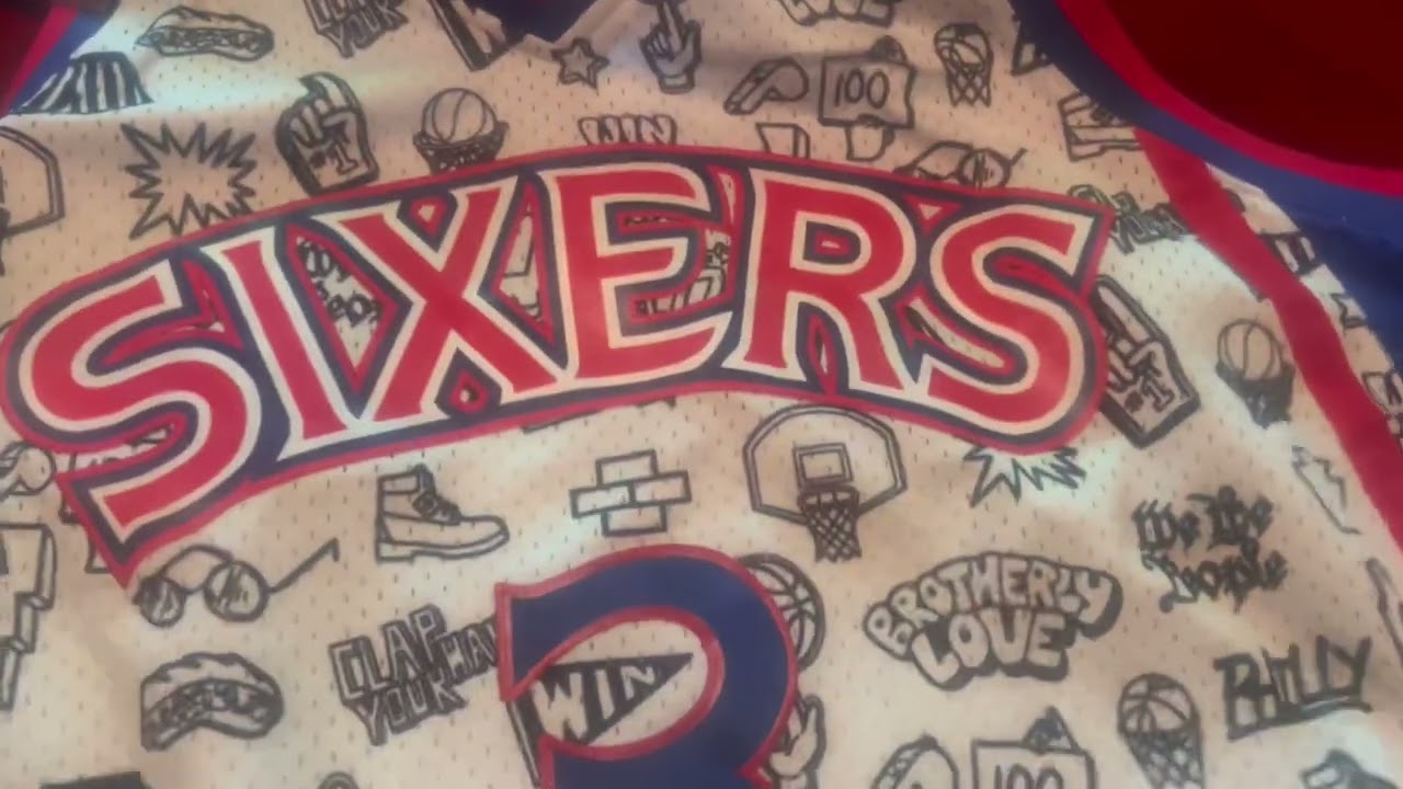 This is an Amazing Allen Iverson jersey