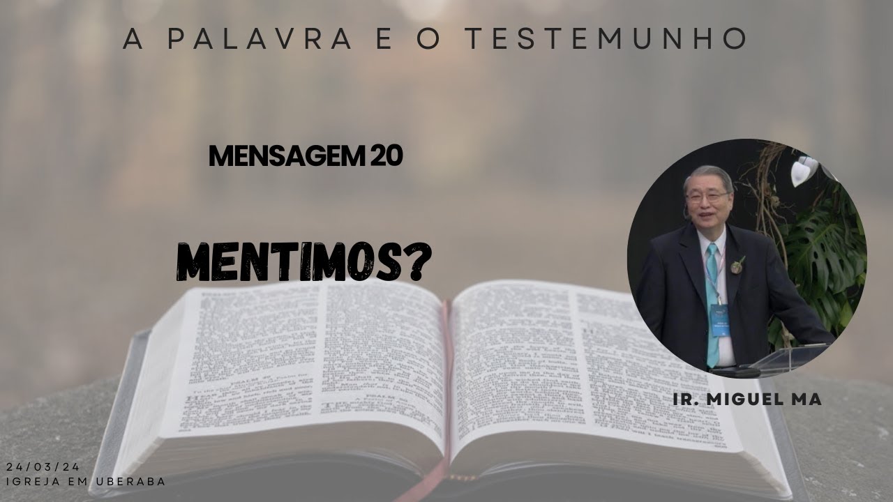 20. Mentimos? | Miguel Ma