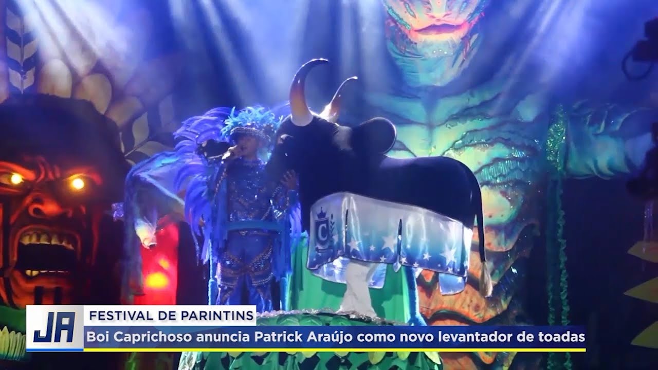 Boi Caprichoso anuncia Patrick Ara&uacute;jo como novo levantador de toadas