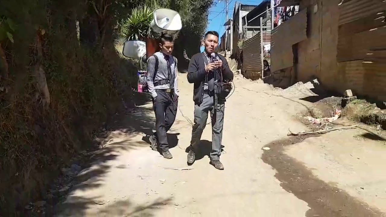 Evangelisando en las aldeas