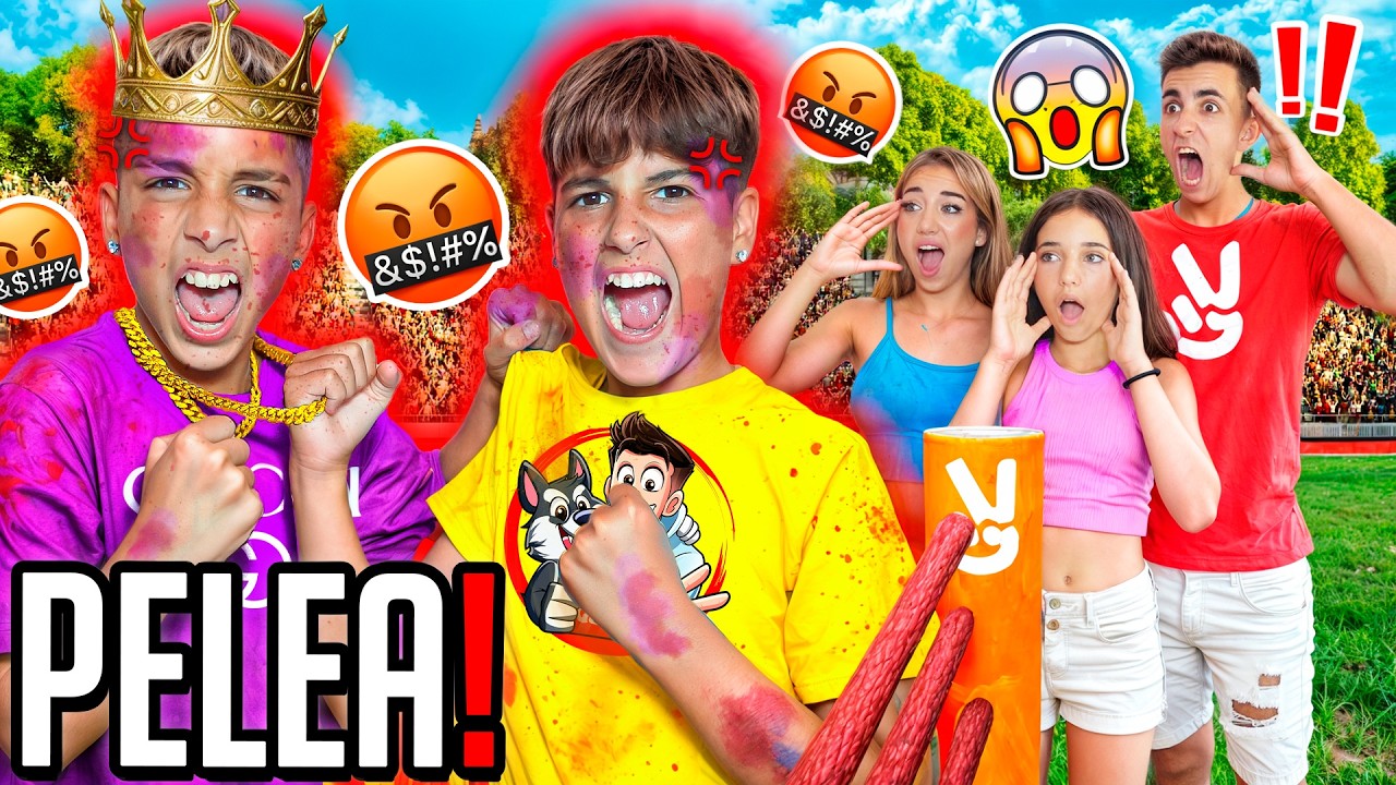 MI HERMANO vs NOVIO DE SU CRUSH…*Quien gane será novio de Valeria!*