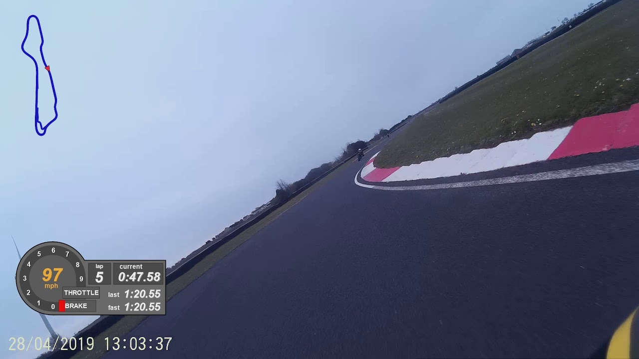 Bishopscourt On-board Motorbike with Telemetry