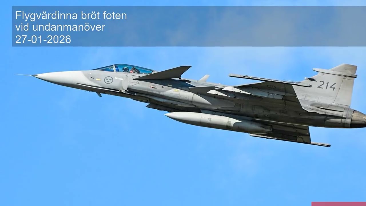 Flygvärdinna bröt foten vid undanmanöver