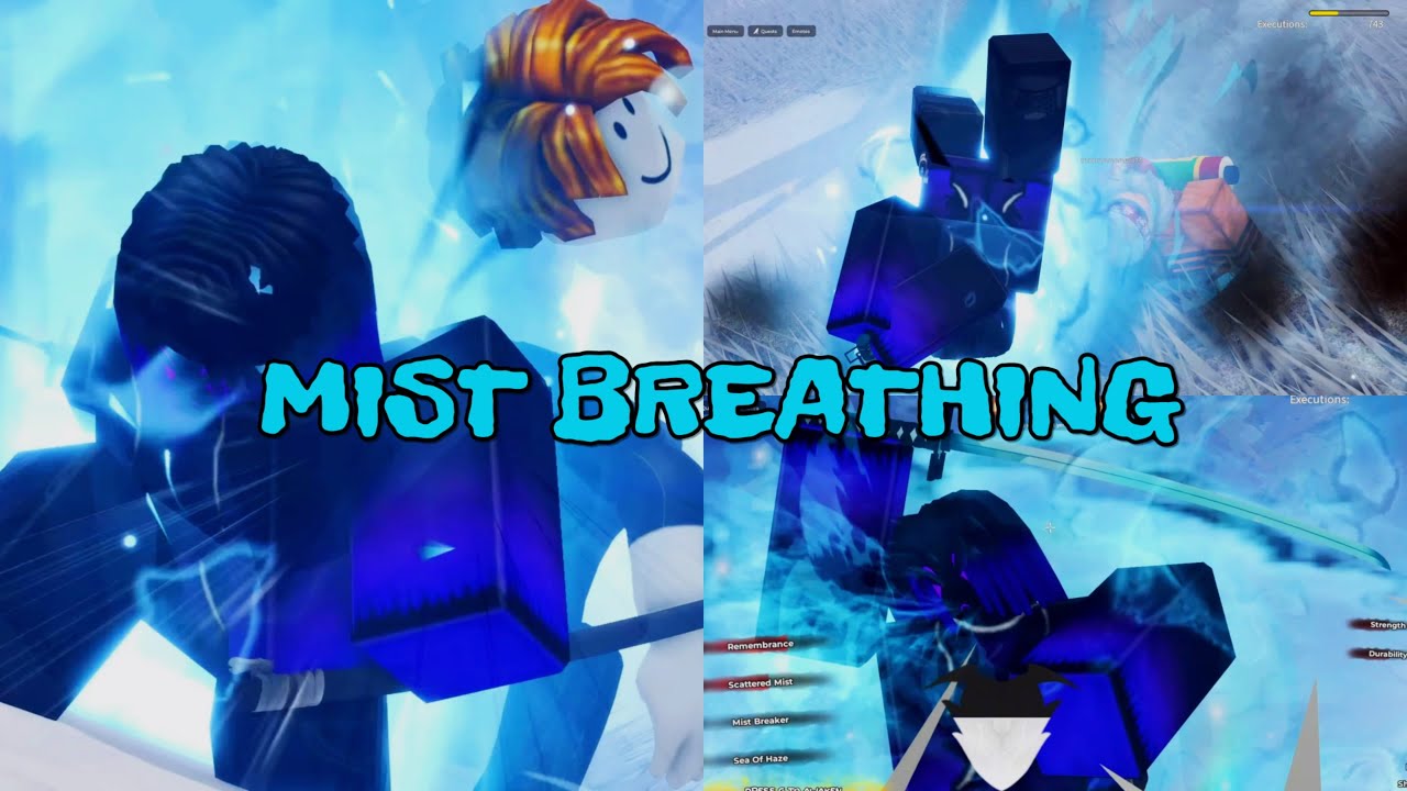 SLAYING EVERYBODY WITH THE NEW MIST BREATHING STYLE | MUGEN UPDATE