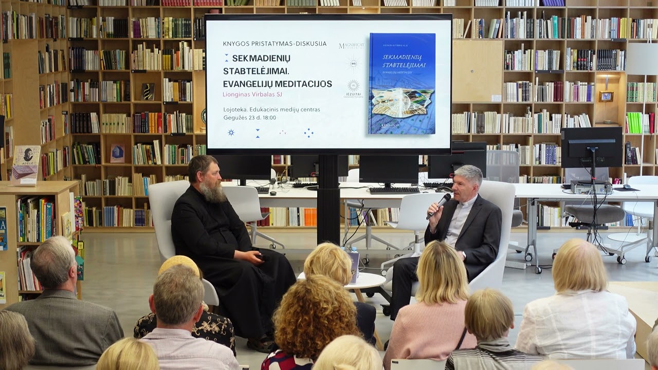 Liongino Virbalo SJ knygos „Sekmadienių stabtelėjimai. Evangelijų meditacijos“ pristatymas