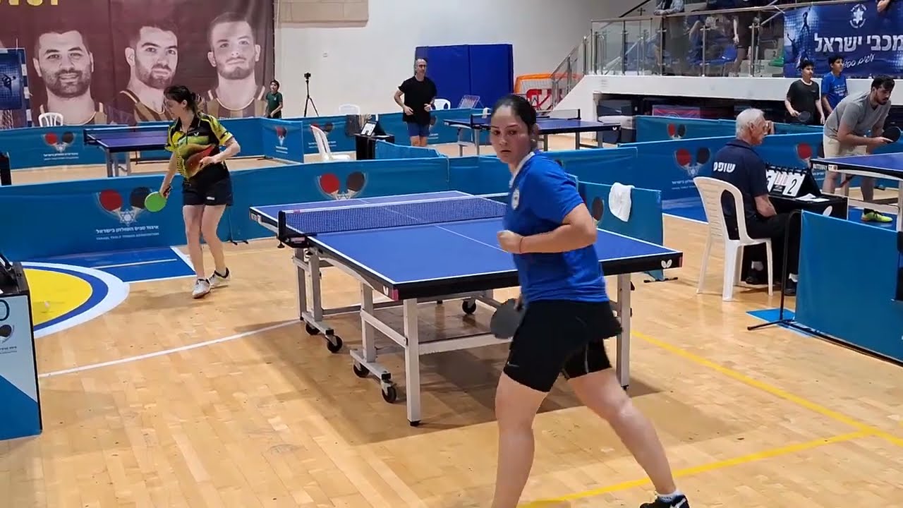 Настольный теннис - игры Маккаби, Table Tennis Maccabi Games 2025