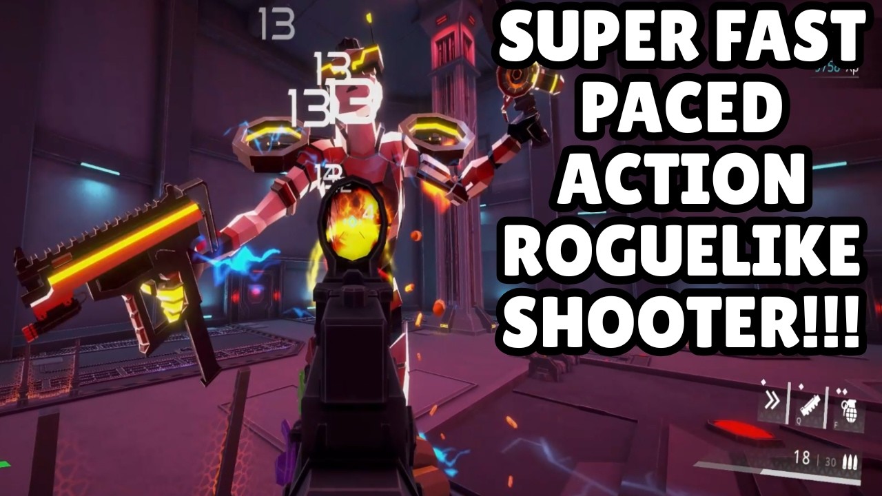 SUPER FAST-PACED Action Roguelike Shooter! Galactic Vault!