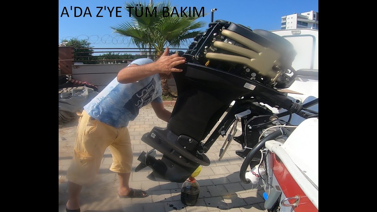 TEKNE MOTOR BAKIMI A'DAN Z'YE HER ŞEYİ ANLATTIK ! TEKNE SAHİPLERİ BU VİDYO KAÇMAZ TOHATSU 50 HP