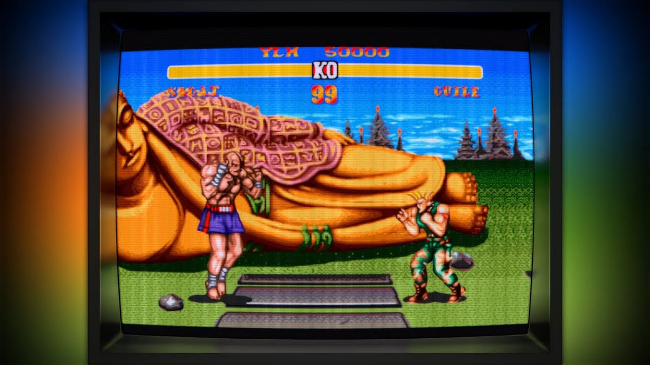 Street Fighter 2 Hyper Romhack (Retroarch / Sega Genesis) - Demo Attract